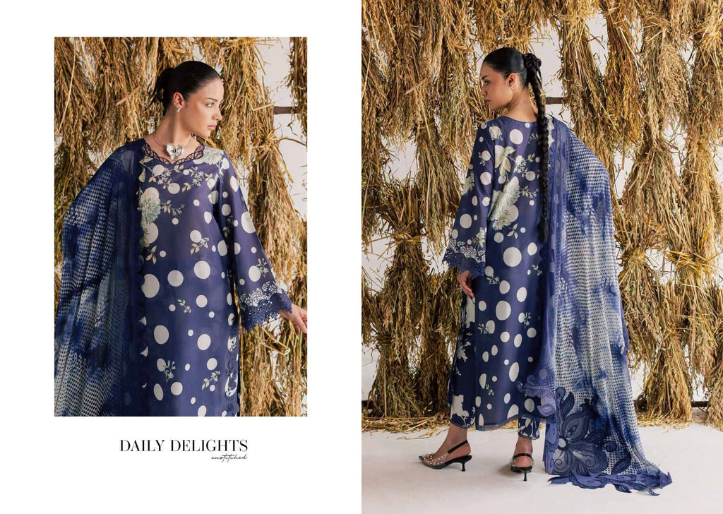 ORIGNAL NURAH EMBROIDED WITH PRINTED LUWN WITH CHIFFON DUPPTAT
