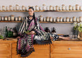 Original Nureh Embroidered & Printed Lawn Suit — Ready to Wear | With Chiffon Dupatta