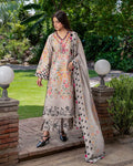 ORIGNAL CHIRMZA C-PRINT LUWN WITH CHIFFON DUPPTAT READYMADE